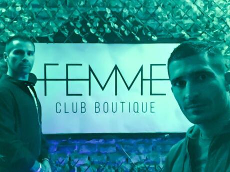 Toby gay party in Santiago at club femme