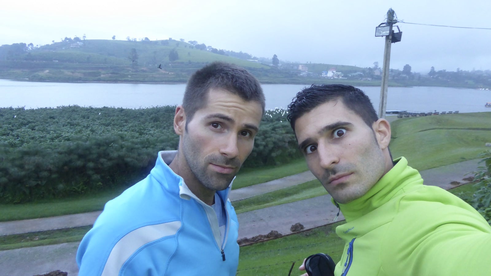 Gay couple exploring Nuwara Eliya