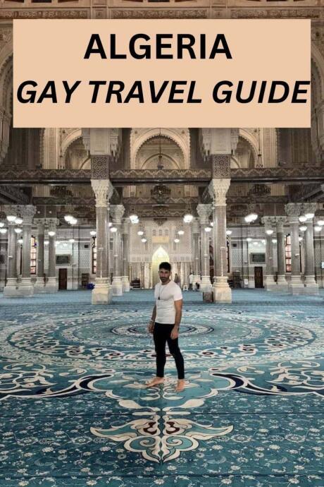 Pinterest image for Algeria travel guide.