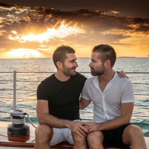 One of the highlight for LGBTQ travellers in Key West is to a do a sunset cruise