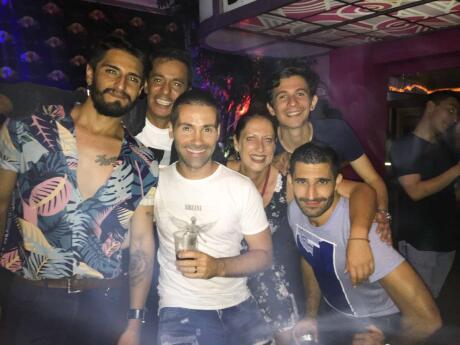 Nomadic Boys at Theatron gay club in Bogota